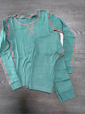 Pact Kids Pajamas Set Size 6 Unisex 100% Organic Cotton